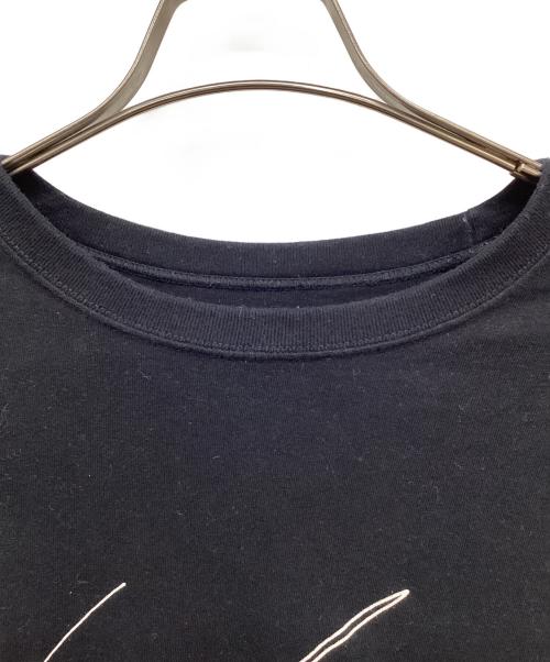 s'yte（サイト）s'yte (サイト) ロゴプリントTシャツ ブラック サイズ:4の古着・服飾アイテム