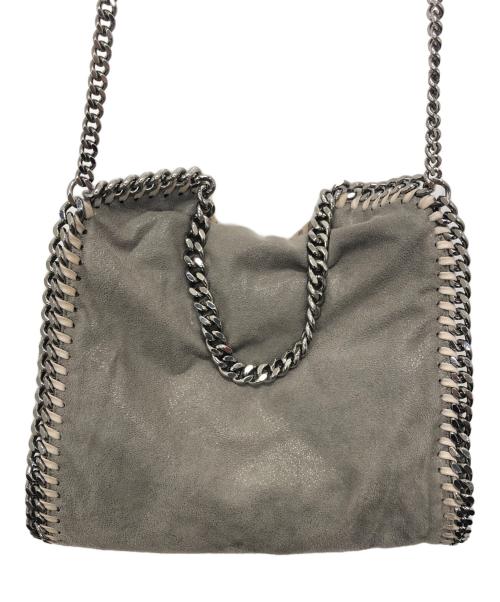 STELLA McCARTNEY（ステラマッカートニー）STELLA McCARTNEY (ステラマッカートニー) ファラベラ タイニー トートバッグ グレーの古着・服飾アイテム