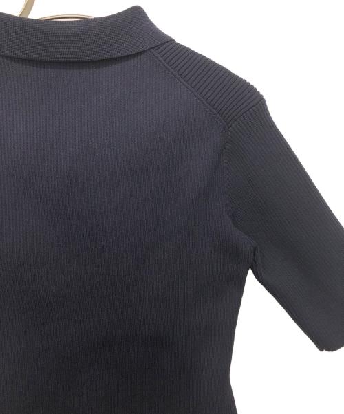 STYLE MIXER（スタイルミキサー）STYLE MIXER (スタイルミキサー) 2ピースハーフスリーブポロニットワンピース ネイビー サイズ:S 未使用品の古着・服飾アイテム