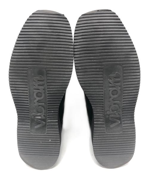 AURALEE（オーラリー）AURALEE (オーラリー) foot the coacher (フットザコーチャー) LEATHER SQUARE BOOTS ブラック サイズ:26.5の古着・服飾アイテム