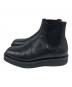 AURALEE (オーラリー) foot the coacher (フットザコーチャー) LEATHER SQUARE BOOTS ブラック サイズ:26.5：53000円