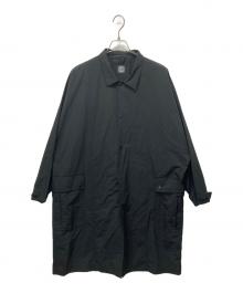 Porter Classic（ポータークラシック）の古着「ステンカラーコート」｜ブラック