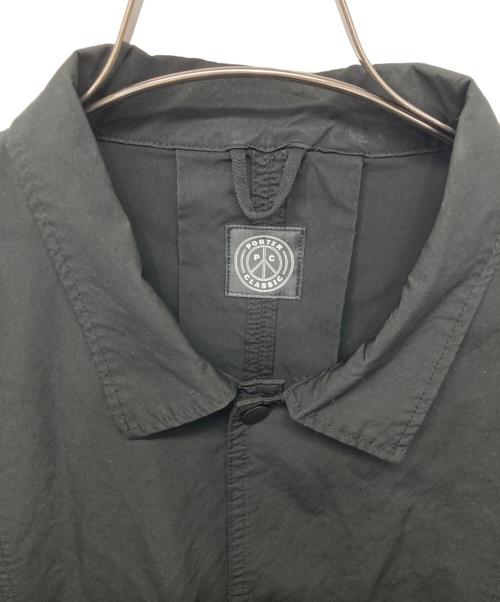 Porter Classic（ポータークラシック）Porter Classic (ポータークラシック) ステンカラーコート ブラック サイズ:3の古着・服飾アイテム
