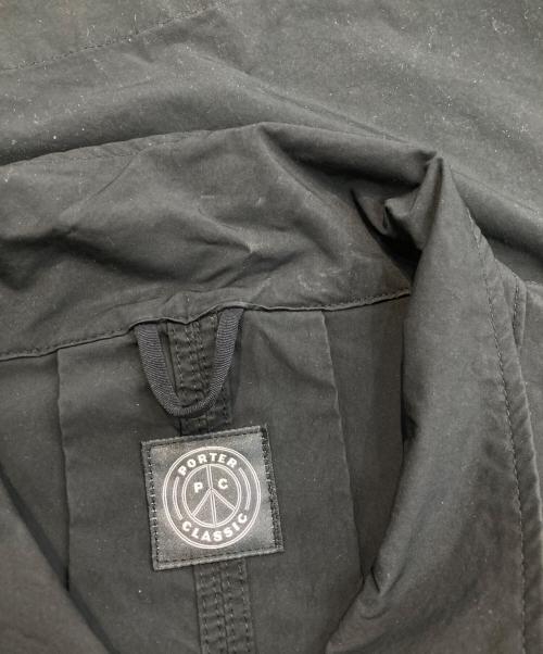 Porter Classic（ポータークラシック）Porter Classic (ポータークラシック) ステンカラーコート ブラック サイズ:3の古着・服飾アイテム
