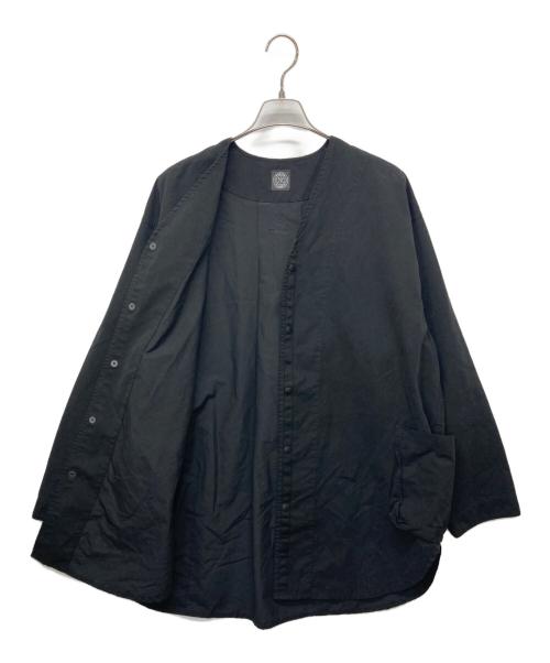 Porter Classic（ポータークラシック）Porter Classic (ポータークラシック) ウェザーカーディガンコート ブラック サイズ:Mの古着・服飾アイテム