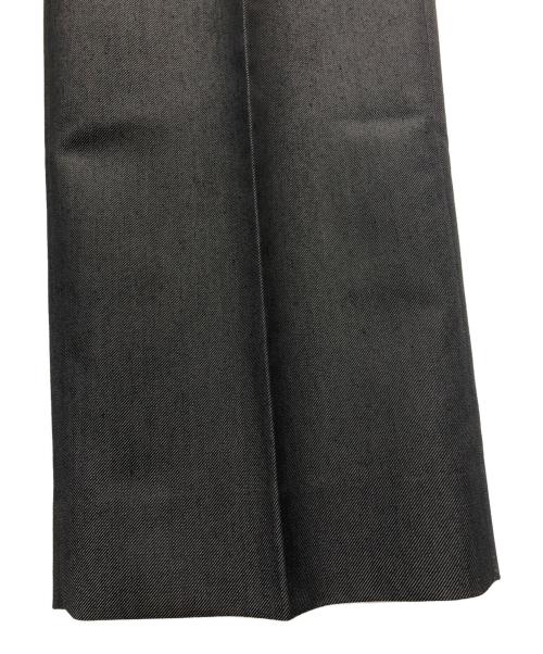 NEAT（ニート）NEAT (ニート) EUREKA (ユリカ) T/W Gabardine Wide Standard Trousers グレー サイズ:Mの古着・服飾アイテム