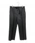 NEAT（ニート）の古着「T/W Gabardine Wide Standard Trousers」｜グレー
