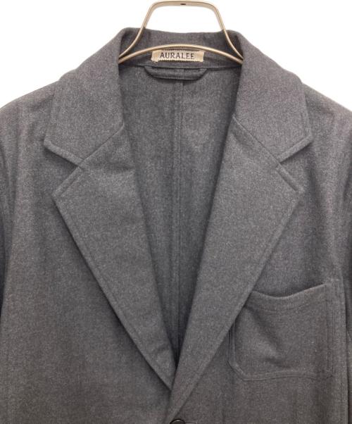 AURALEE（オーラリー）AURALEE (オーラリー) WOOL FULLING FLANNEL JACKET グレー サイズ:3の古着・服飾アイテム