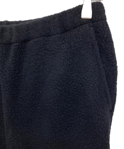 COMOLI（コモリ）COMOLI (コモリ) ウールフリースパンツ ブラック サイズ:2の古着・服飾アイテム