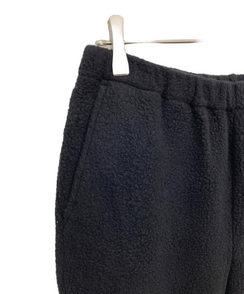 COMOLI（コモリ）COMOLI (コモリ) ウールフリースパンツ ブラック サイズ:2の古着・服飾アイテム