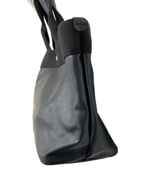 TOPKAPI（トプカピ）TOPKAPI (トプカピ) リプルネオレザー A4トートバッグ ブラックの古着・服飾アイテム