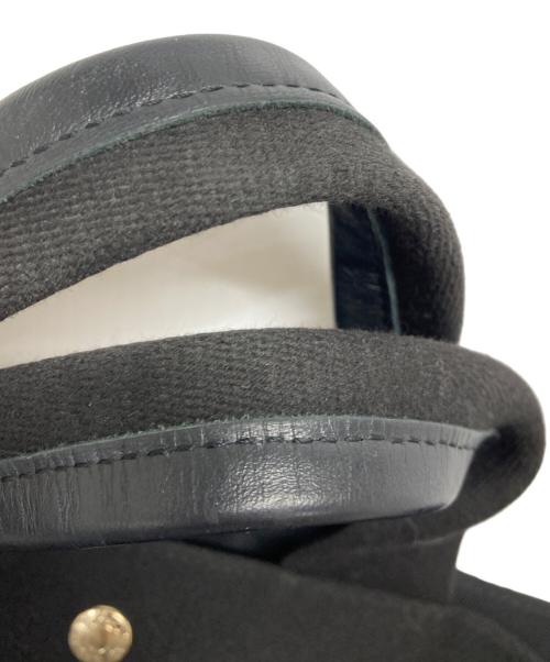 TOPKAPI（トプカピ）TOPKAPI (トプカピ) リプルネオレザー A4トートバッグ ブラックの古着・服飾アイテム