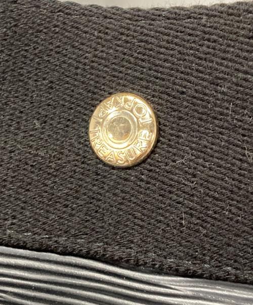 TOPKAPI（トプカピ）TOPKAPI (トプカピ) リプルネオレザー A4トートバッグ ブラックの古着・服飾アイテム