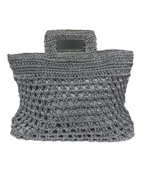 HAYNI.（ヘイニ）HAYNI. (ヘイニ) ハンドバッグ シルバーの古着・服飾アイテム