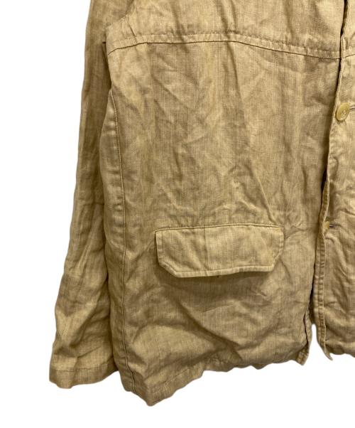 BURBERRY LONDON（バーバリーロンドン）BURBERRY LONDON (バーバリーロンドン) リネン3Bジャケット ベージュ サイズ:Lの古着・服飾アイテム
