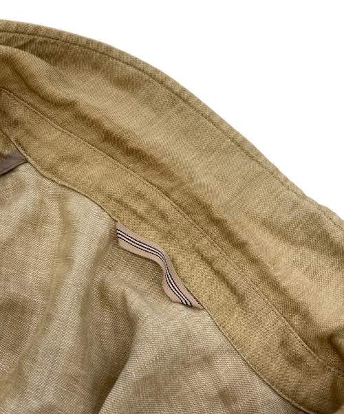 BURBERRY LONDON（バーバリーロンドン）BURBERRY LONDON (バーバリーロンドン) リネン3Bジャケット ベージュ サイズ:Lの古着・服飾アイテム