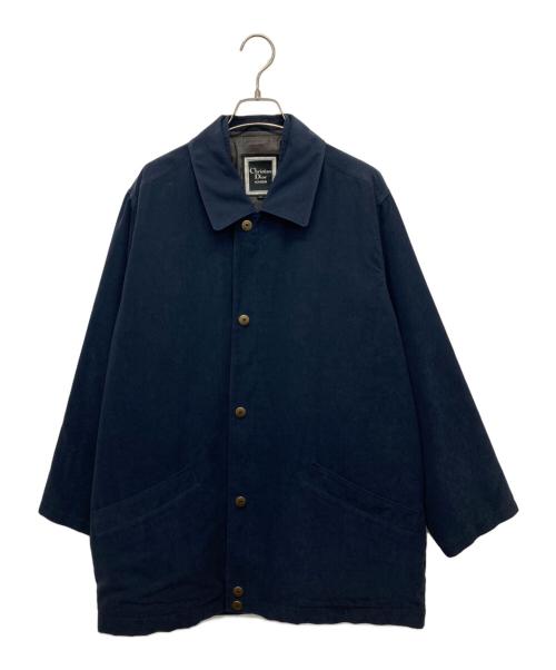 Christian Dior MONSIEUR（クリスチャンディオールムッシュ）Christian Dior MONSIEUR (クリスチャンディオールムッシュ) ライナー付ムッシュコート ネイビー サイズ:Mの古着・服飾アイテム