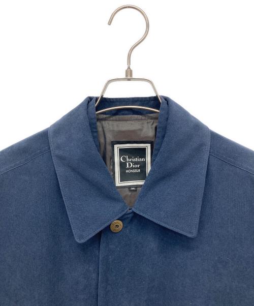 Christian Dior MONSIEUR（クリスチャンディオールムッシュ）Christian Dior MONSIEUR (クリスチャンディオールムッシュ) ライナー付ムッシュコート ネイビー サイズ:Mの古着・服飾アイテム