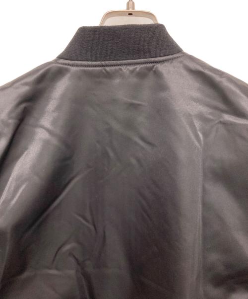 allureville（アルアバイル）allureville (アルアバイル) マットタフタショートブルゾン ブラック サイズ:2の古着・服飾アイテム