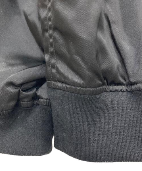 allureville（アルアバイル）allureville (アルアバイル) マットタフタショートブルゾン ブラック サイズ:2の古着・服飾アイテム