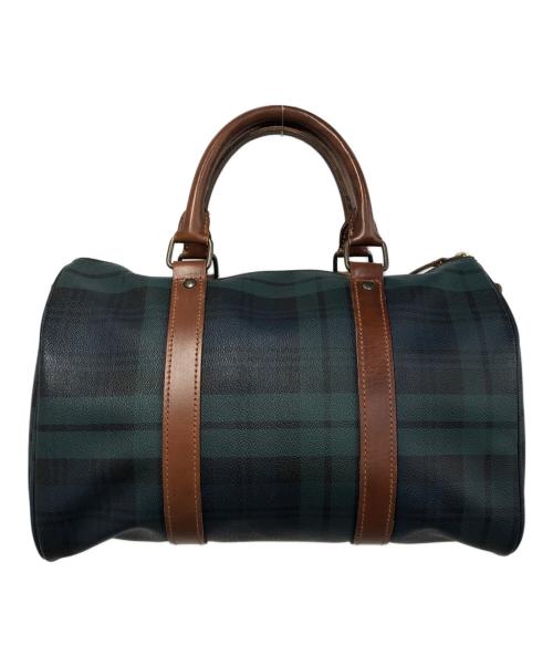 POLO RALPH LAUREN（ポロ・ラルフローレン）POLO RALPH LAUREN (ポロ・ラルフローレン) ミニボストンバッグ グリーンの古着・服飾アイテム