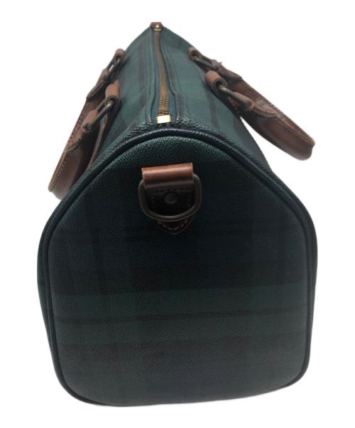 POLO RALPH LAUREN（ポロ・ラルフローレン）POLO RALPH LAUREN (ポロ・ラルフローレン) ミニボストンバッグ グリーンの古着・服飾アイテム