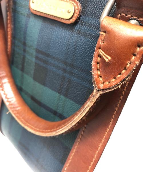 POLO RALPH LAUREN（ポロ・ラルフローレン）POLO RALPH LAUREN (ポロ・ラルフローレン) ミニボストンバッグ グリーンの古着・服飾アイテム