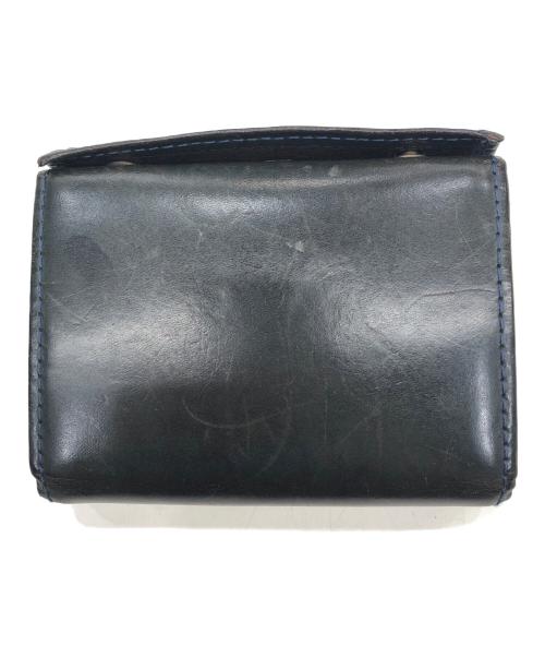 M+（エムピウ）m+ (エムピウ) 財布 ブルーチョコの古着・服飾アイテム