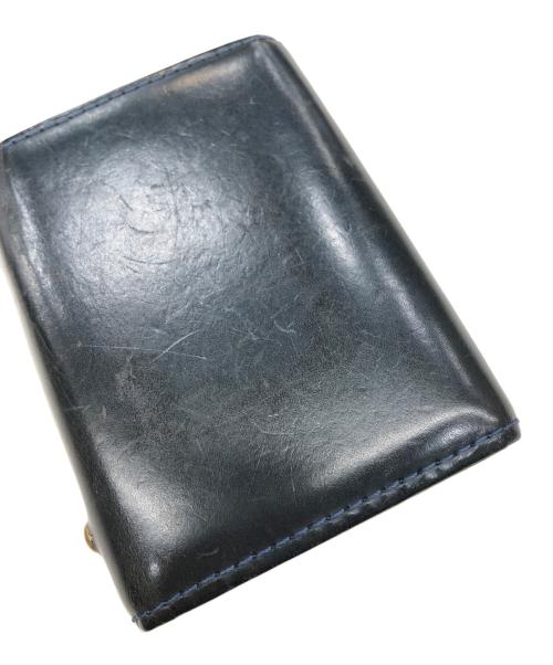 M+（エムピウ）m+ (エムピウ) 財布 ブルーチョコの古着・服飾アイテム