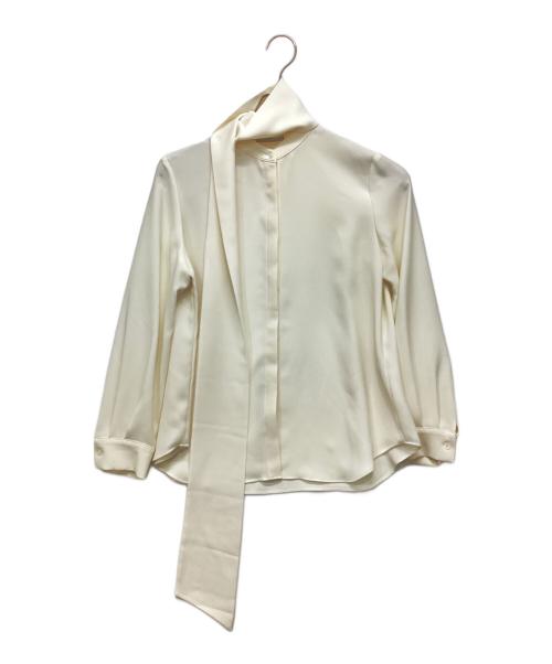 theory luxe（セオリーリュクス）theory luxe (セオリーリュクス) ボウタイシャツ アイボリー サイズ:SIZE M (38)の古着・服飾アイテム