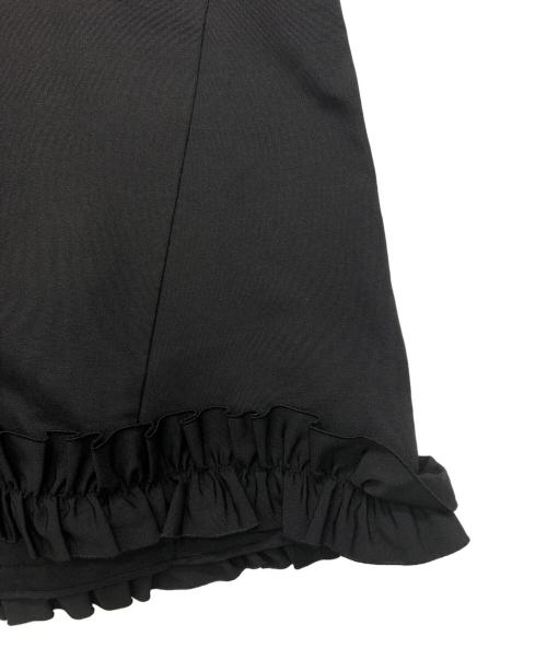 #Newans（ハッシュニュアンス）#Newans (ハッシュニュアンス) フリルヘムジレブラウス ブラック サイズ:1の古着・服飾アイテム