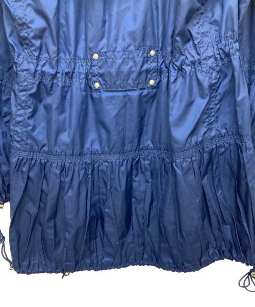 BURBERRY BLUE LABEL（バーバリー ブルー レーベル）BURBERRY BLUE LABEL (バーバリーロンドンブルーレーベル) ナイロンフショートモッズコート ブルー サイズ:38の古着・服飾アイテム