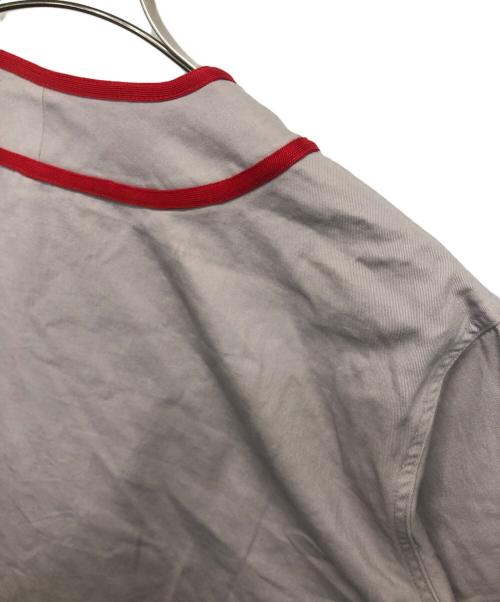 waiper（ワイパー）waiper (ワイパー) BASEBALL SHIRT/ベースボールシャツ グレー サイズ:Lの古着・服飾アイテム