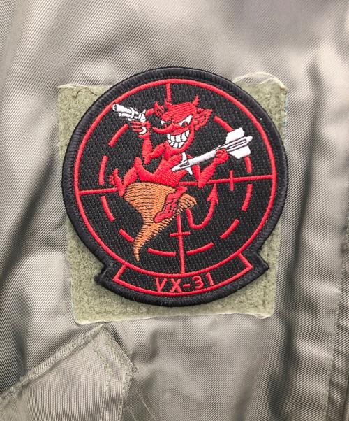 US ARMY（ユーエスアーミー）US ARMY (ユーエスアーミー) CWU-36/Pフライトジャケット カーキ サイズ:M(38-40)の古着・服飾アイテム