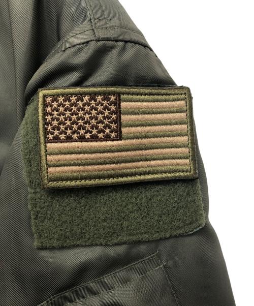 US ARMY（ユーエスアーミー）US ARMY (ユーエスアーミー) CWU-36/Pフライトジャケット カーキ サイズ:M(38-40)の古着・服飾アイテム