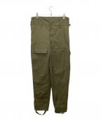 MILITARYミリタリー）の古着「カーゴパンツ」｜カーキ