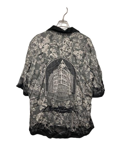 Acne studios（アクネ ストゥディオス）Acne studios (アクネ ストゥディオス) フローラルプリントシャツ ブラック サイズ:44の古着・服飾アイテム