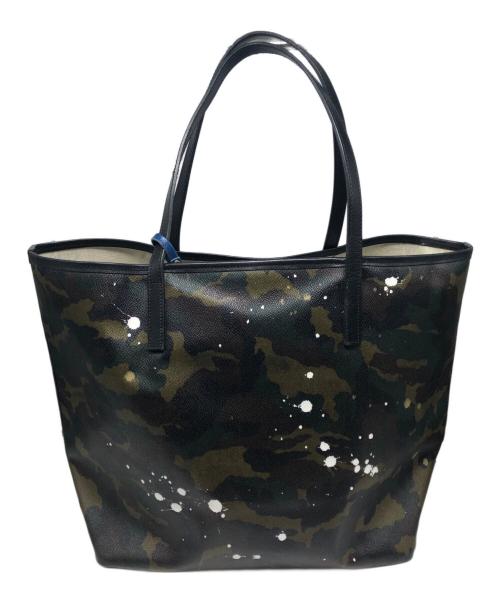 Gentil Bandit（ジャンティバンティ）Gentil Bandit (ジャンティバンティ) トートバッグ カーキの古着・服飾アイテム