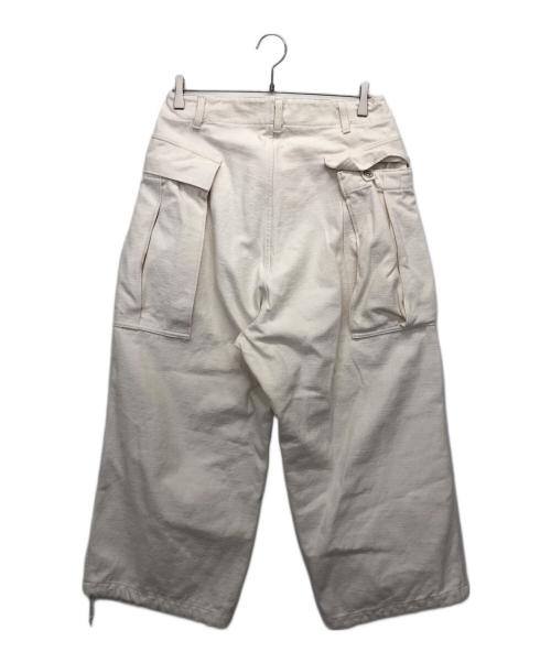 HERILL（ヘリル）HERILL (ヘリル) HL Denim Cargopants/デニムカーゴパンツ ホワイト サイズ:2の古着・服飾アイテム