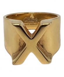 Chloe（クロエ）の古着「イニシャルリング」｜ブルー