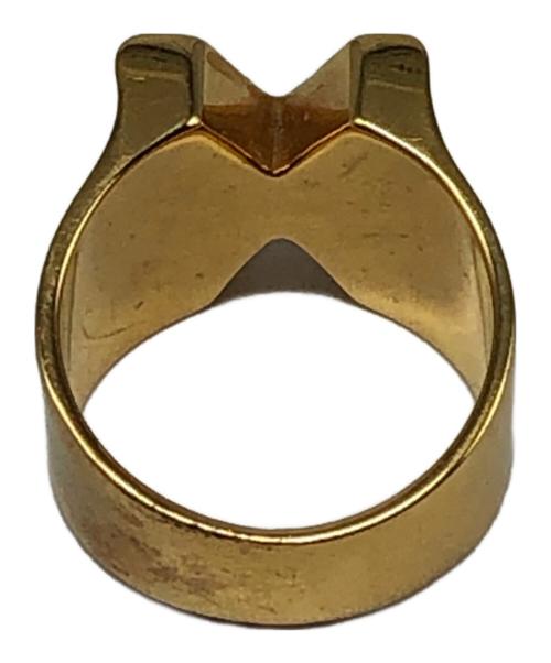 Chloe（クロエ）Chloe (クロエ) イニシャルリング ブルー サイズ:14号の古着・服飾アイテム