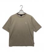 IL BISONTE×MIZUNOイル ビゾンテ×ミズノ）の古着「ハイゲージクイックドライクルーネックプルオーバー」｜カーキ