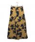 Aga (アーガ) フラワープリントラップパンツ イエロー サイズ:9号：6000円