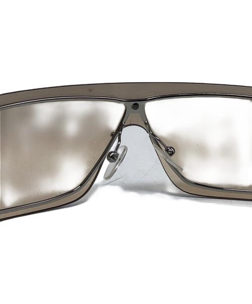 GUCCI（グッチ）GUCCI (グッチ) メタルサングラス ブラウンの古着・服飾アイテム