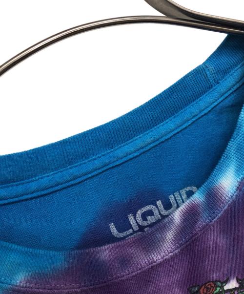 LIQUID BLUE（リキッドブルー）LIQUID BLUE (リキッドブルー) タイダイ柄Tシャツ ブルー サイズ:XLの古着・服飾アイテム