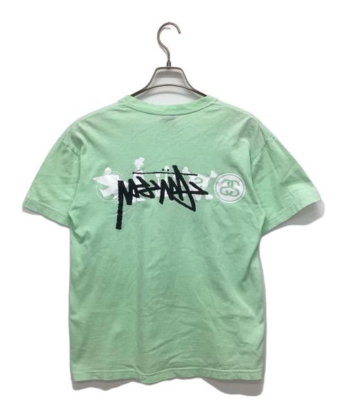stussy（ステューシー）stussy (ステューシー) Tシャツ グリーン サイズ:Mの古着・服飾アイテム
