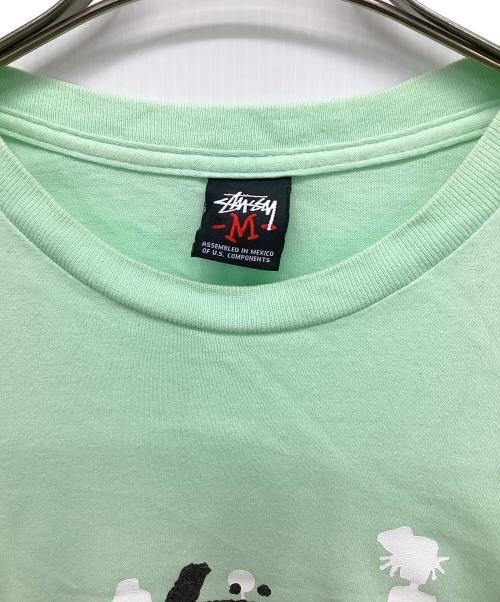 stussy（ステューシー）stussy (ステューシー) Tシャツ グリーン サイズ:Mの古着・服飾アイテム