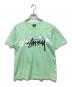 stussy（ステューシー）の古着「Tシャツ」｜グリーン