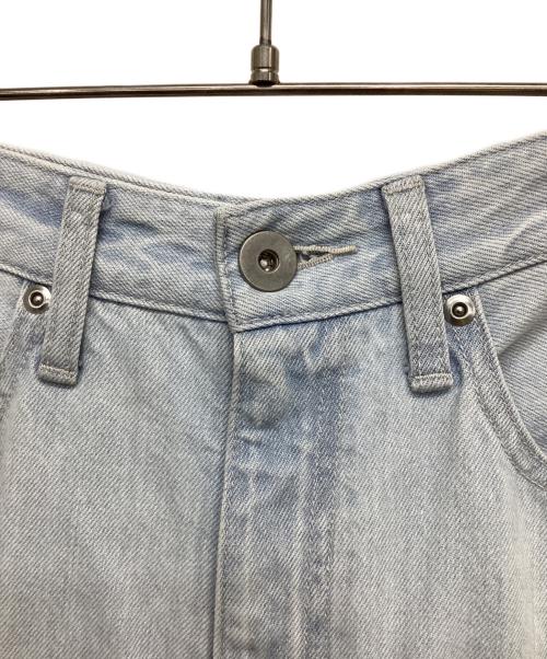 UN3D.（アンスリード）UN3D. (アンスリード) アシメワイドデニムパンツ インディゴ サイズ:36の古着・服飾アイテム