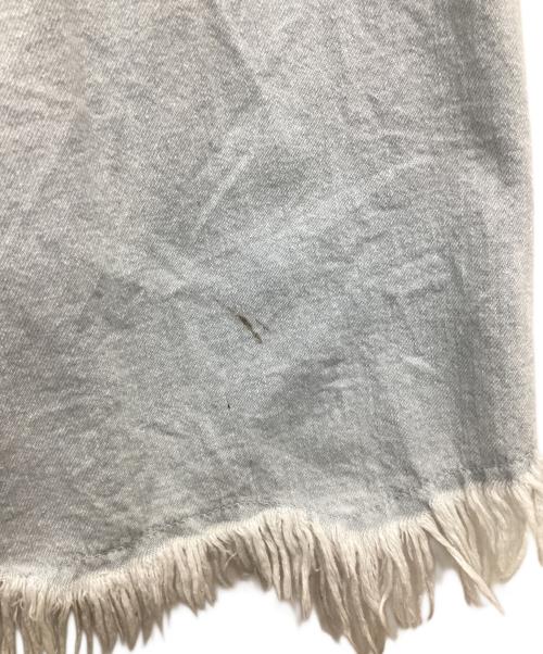 UN3D.（アンスリード）UN3D. (アンスリード) アシメワイドデニムパンツ インディゴ サイズ:36の古着・服飾アイテム